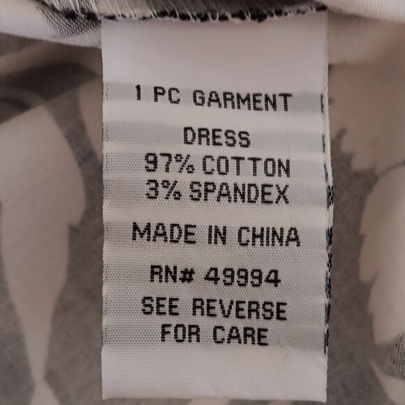 R & M Richards Black and White Dress - Picture 9 of 12